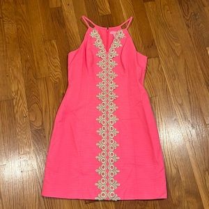 Lilly Pulitzer Bungalow Pink Pearl Sheath Dress